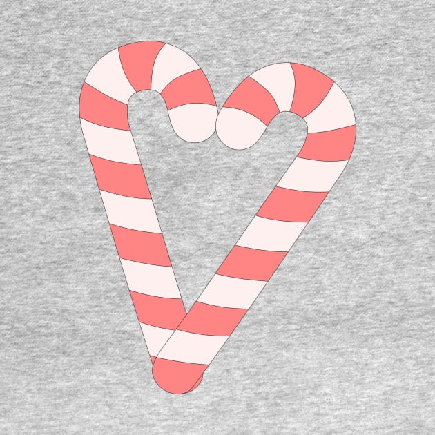 Candy Cane Heart by djhyman